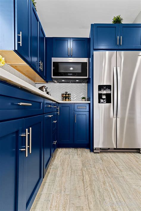 navy blue cabinet designs.